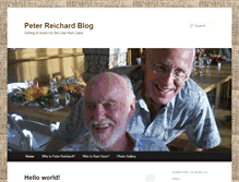 Tablet Screenshot of peterreichardblog.com